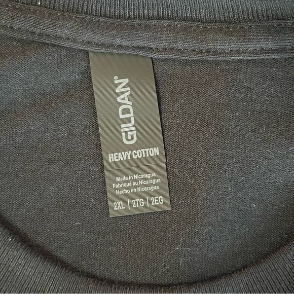 Plant Based Skull & Leaf Black Short Sleeve T Shirt Unisex 2XL graphic print top - Picture 6 of 9